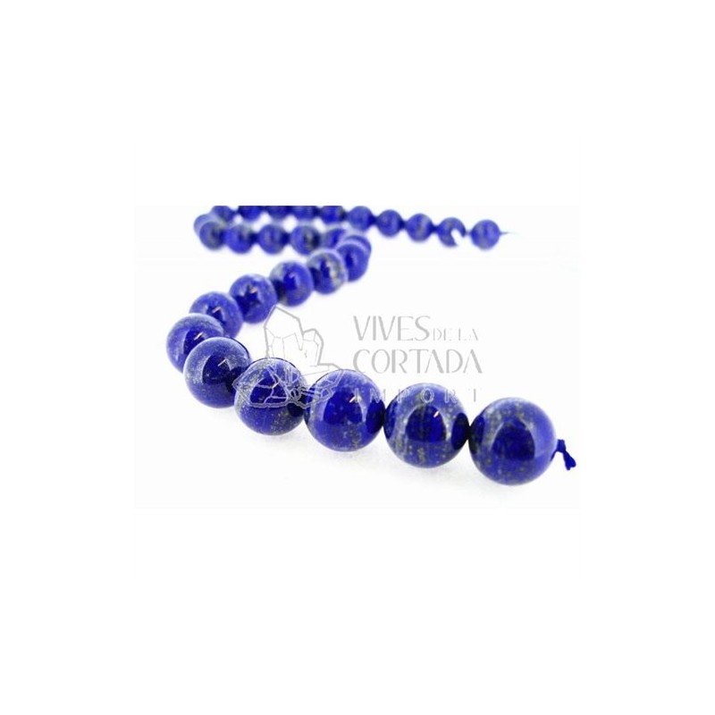 Hilo Lapislazuli Natural Bola 14 mm