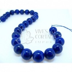 Hilo Lapislazuli Natural Bola 16 mm.