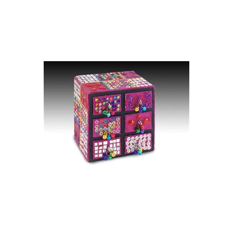 Mini Joyero 6 Cajones 13 cm