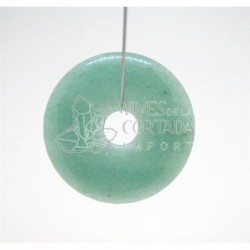 Donut Cuarzo Verde Grande para Colgante