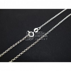 Cadena de plata bauleta mini 70cm (C48)