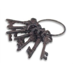 Juego Llaves Antiguas Metal 12 cm