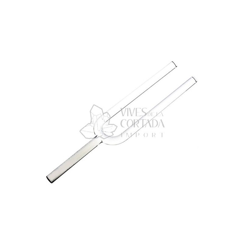 Diapason de Cristal de Cuarzo Transparente 45 cm aprox