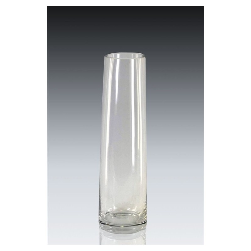 Jarron Cristal Transparente Peque?o 32 cm