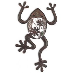 Aplique Figura Rana Decorativa Pared 45 cm