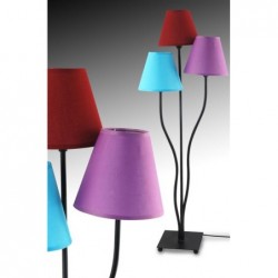 Lampara De Sobremesa 3 Pantallas Colores 91 cm