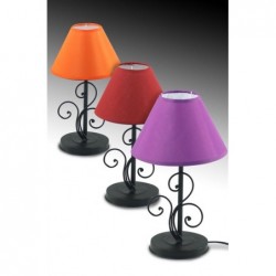 Set 3 Lamparas Sobremesa Colores 33 cm
