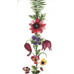 Paquete Pa?uelos Peque?os 21 cm Floral Garland