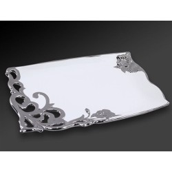 Centro De Mesa Rectangular Flores 43 cm