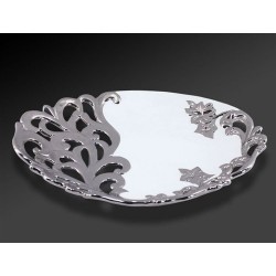 Centro De Mesa Ovalado Flores 40 cm