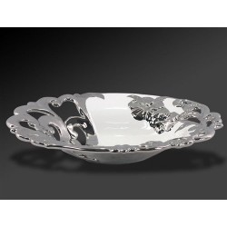 Centro De Mesa Ovalado Flores 36 cm