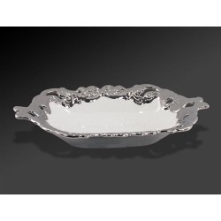 Centro De Mesa Ovalado Flores 37 cm