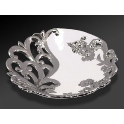 Centro De Mesa Redondo Flores 36 cm