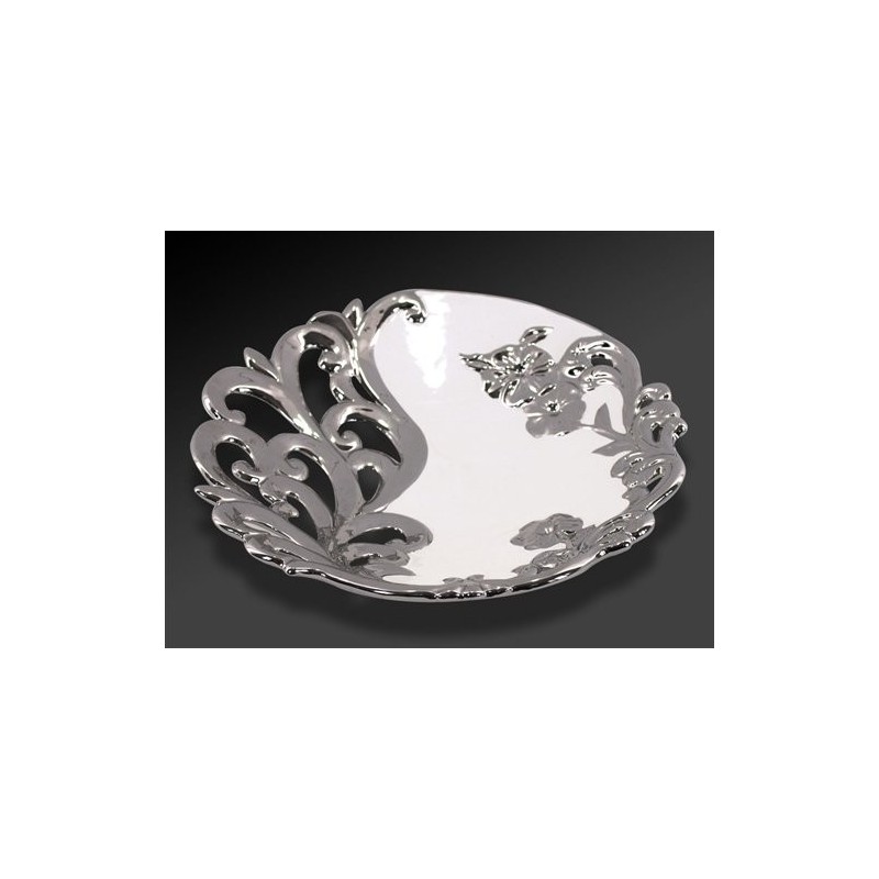 Centro De Mesa Redondo Flores 36 cm