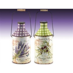 Bote Lechera x2 Retro Lavanda 50 cm