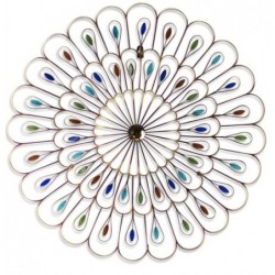 Adorno Pared Metalico Redondo 60 cm