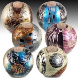 Porta Velas T-Lite x6 Colores 12 cm