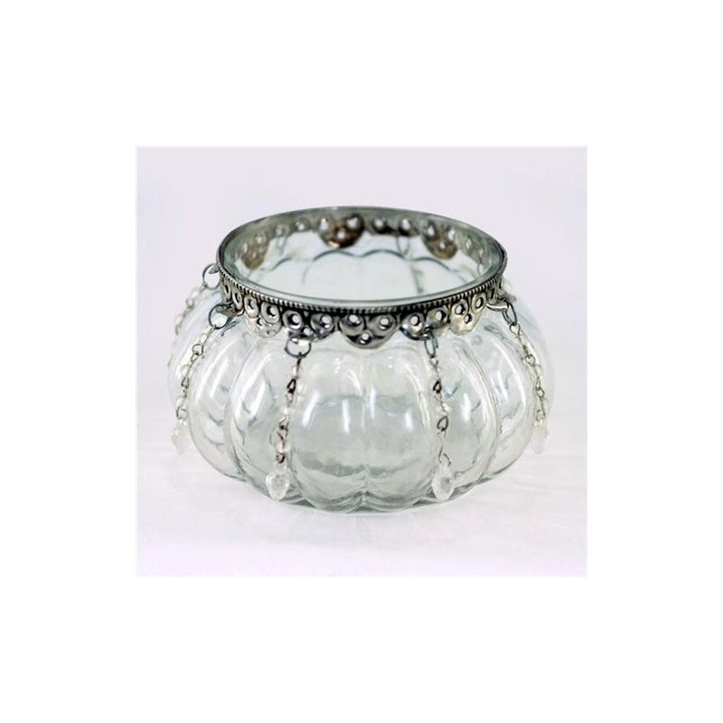 Porta Velas T-Lite Transparente 11 cm