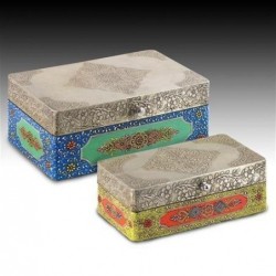 Caja x2 Multiusos India Colores 26 cm
