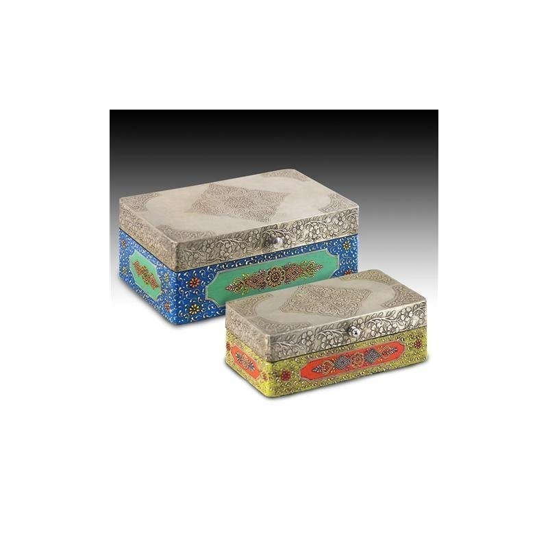 Caja x2 Multiusos India Colores 26 cm