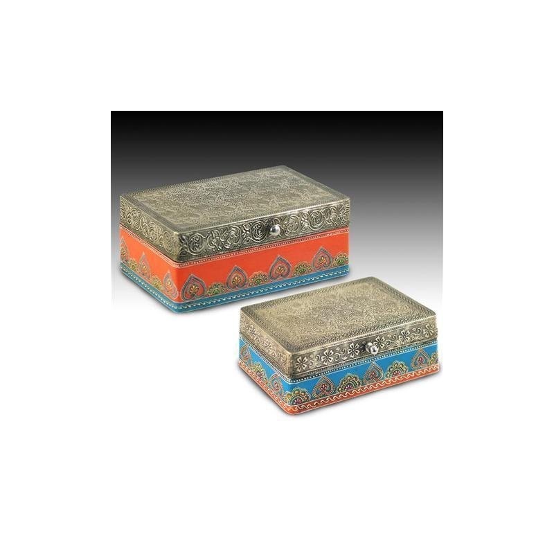 Caja x2 Multiusos India Colores 26 cm