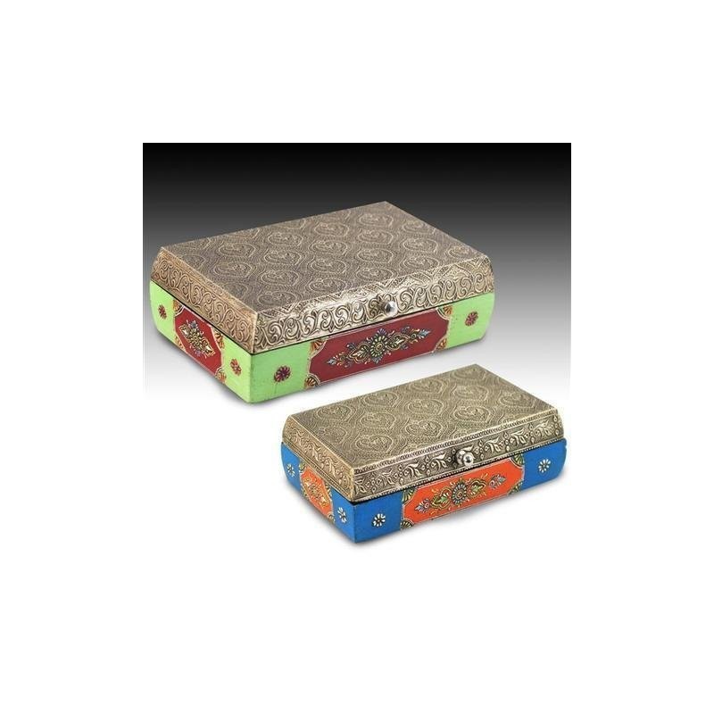 Caja x2 Multiusos India Colores 26 cm