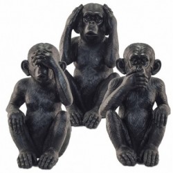 Figura x3 Monos 45 cm