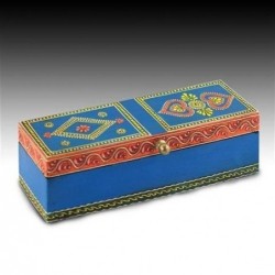 Caja Lapices Azul 20 cm