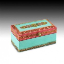 Caja Multiusos Rectangular Azul 14 cm
