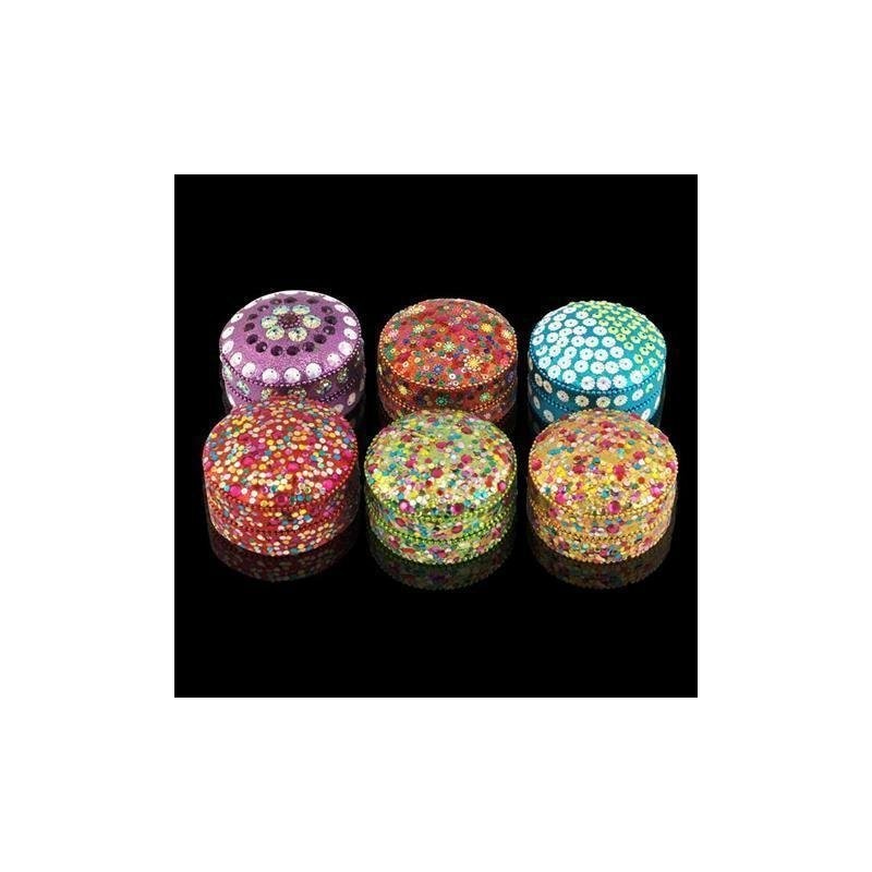 Cajita x6 Indias Redondas Colores 6 cm