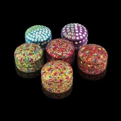 Cajita x6 Indias Redondas Colores 5 cm