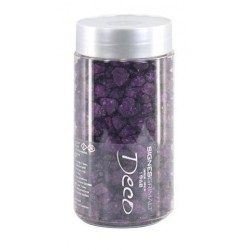 Bote Trozos De Vidrio Decorativos Violeta