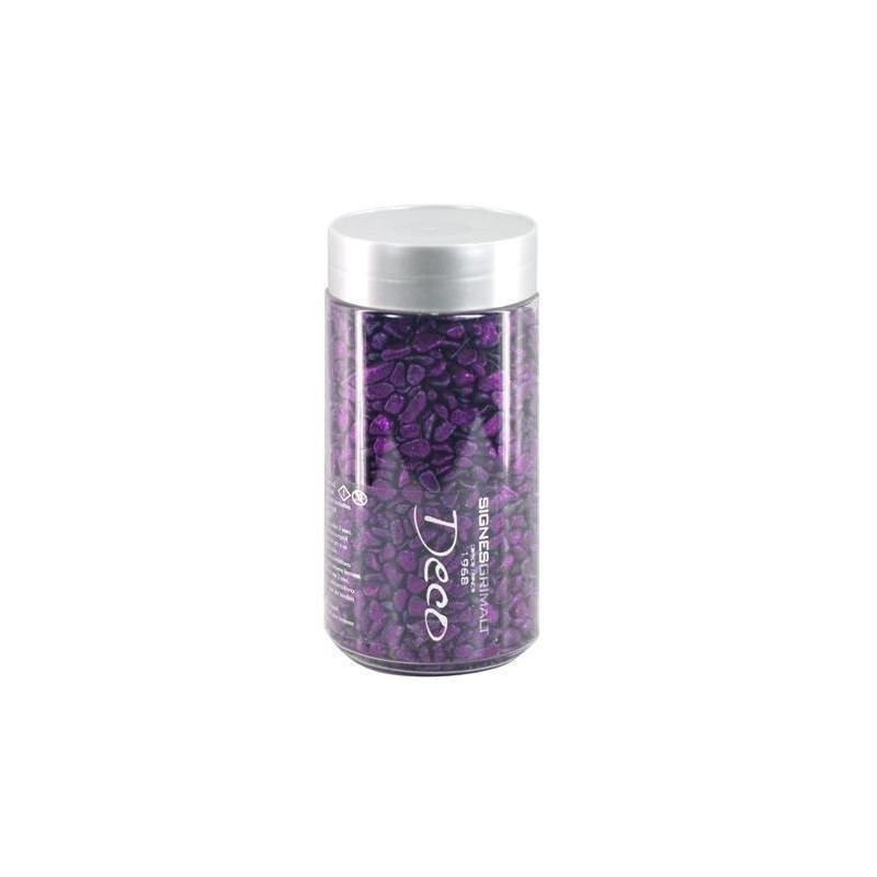 Bote Trozos Decorativos Violeta
