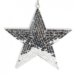 Estrella Colgante Disco 8 cm