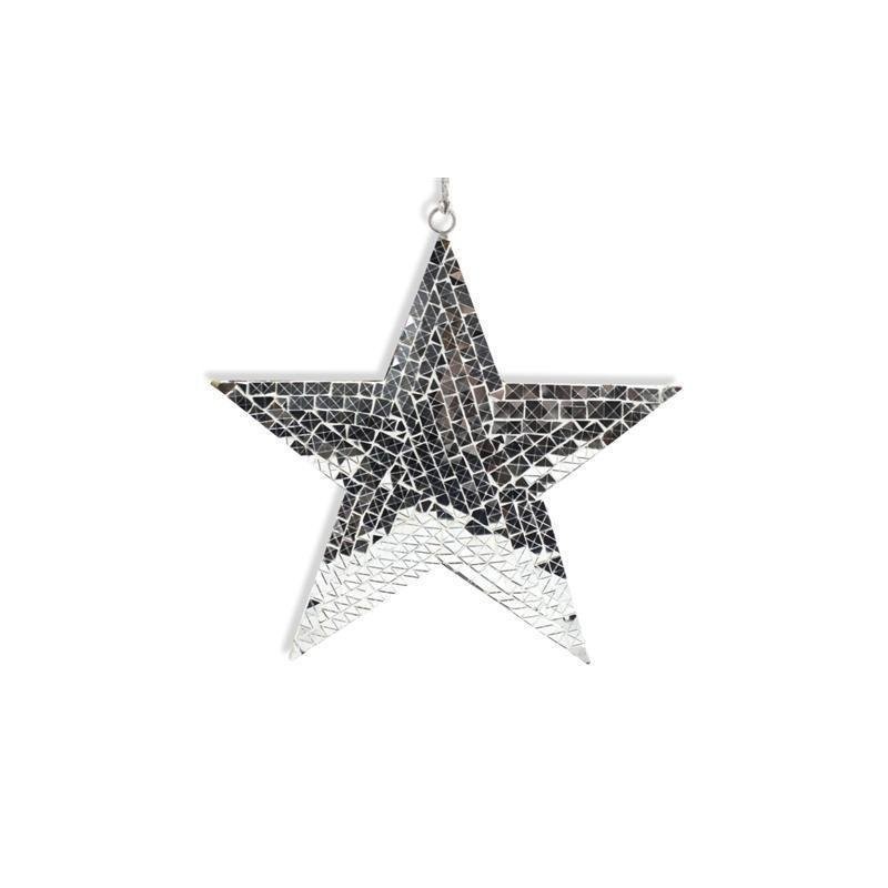 Estrella Colgante Disco 8 cm
