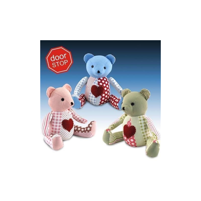 Apoyapuertas x3 Oso Peluche 23 cm