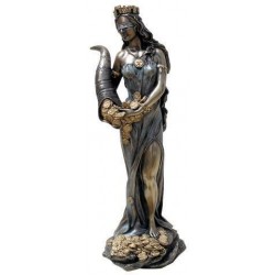 Figura Resina Diosa de La Fortuna 29 cm