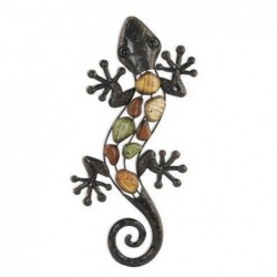 Adorno Pared Lagarto Metal 46 cm