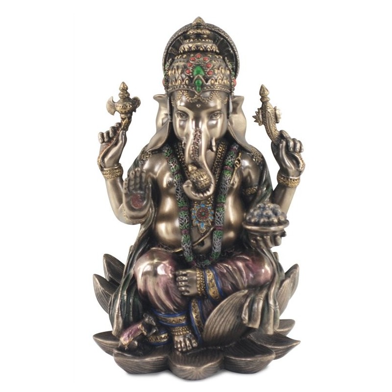 Figura Resina Ganesha 18 cm