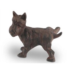 Apoyador Puerta Perro Metal 17 cm