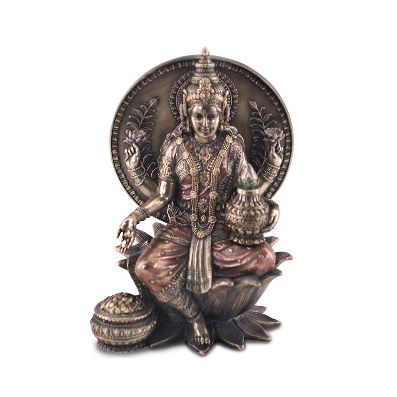 Figura Resina Buda Lakshmi 20 cm