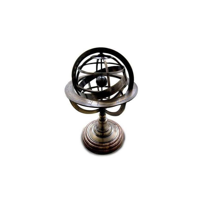 Esfera Armilar Decorativa 28 cm