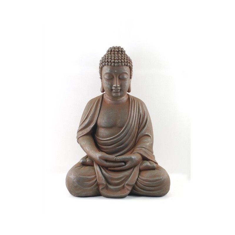 Figura Resina Buda Sentado 48 cm