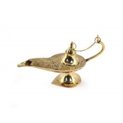 Figura Metal Lampara Aladin 20 cm