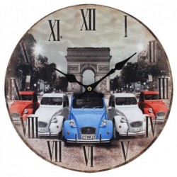 Reloj De Pared Coche 4CV 34 cm