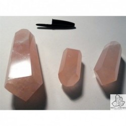 Biterminados en Cuarzo Rosa (pack 250 gramos)