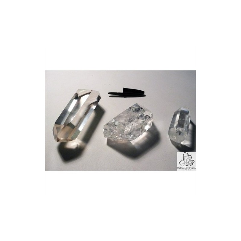 Biterminados en Cuarzo Blanco (pack 250 gramos)