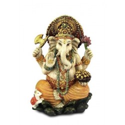 Figura Ganesh Resina 16 cm