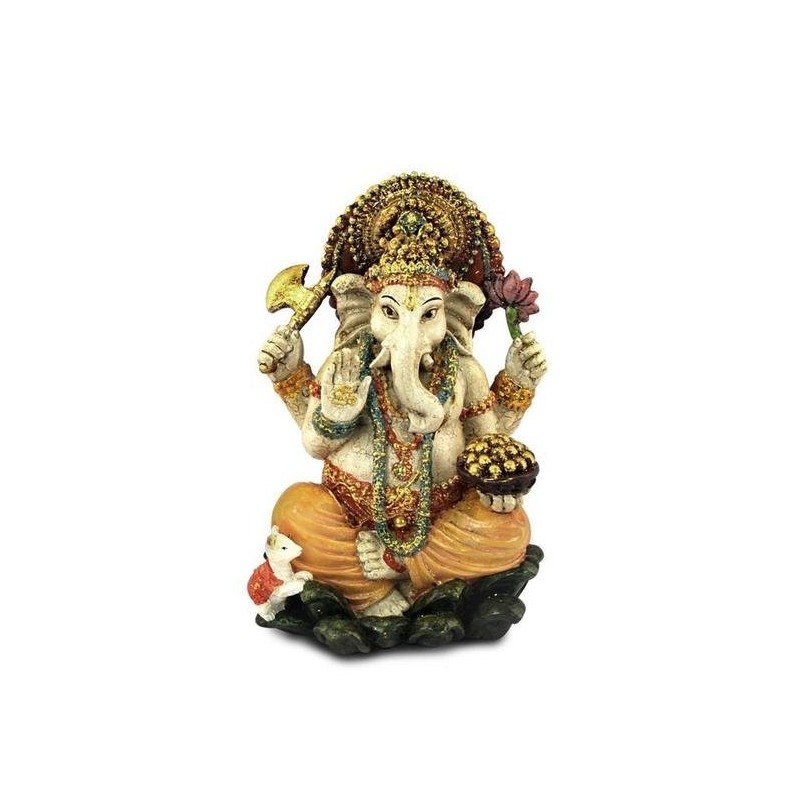 Figura Ganesh Resina 16 cm