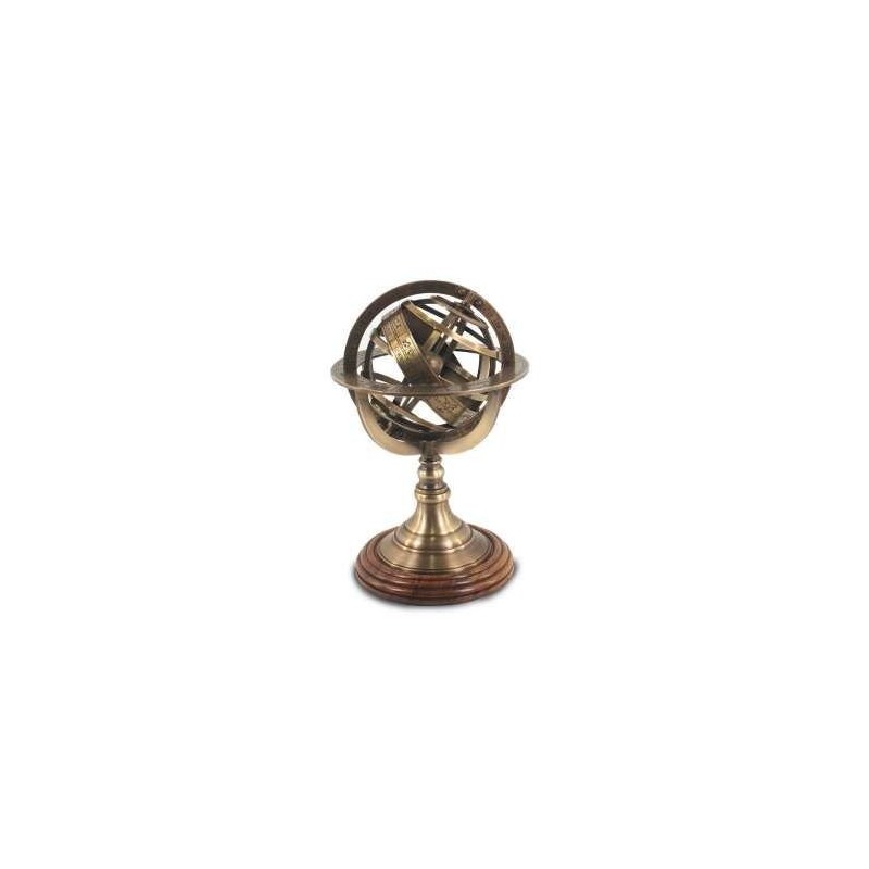 Esfera Metalica Armillary 21 Cm